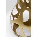 Table d'appoint Volcano 60cm dorée Kare Design