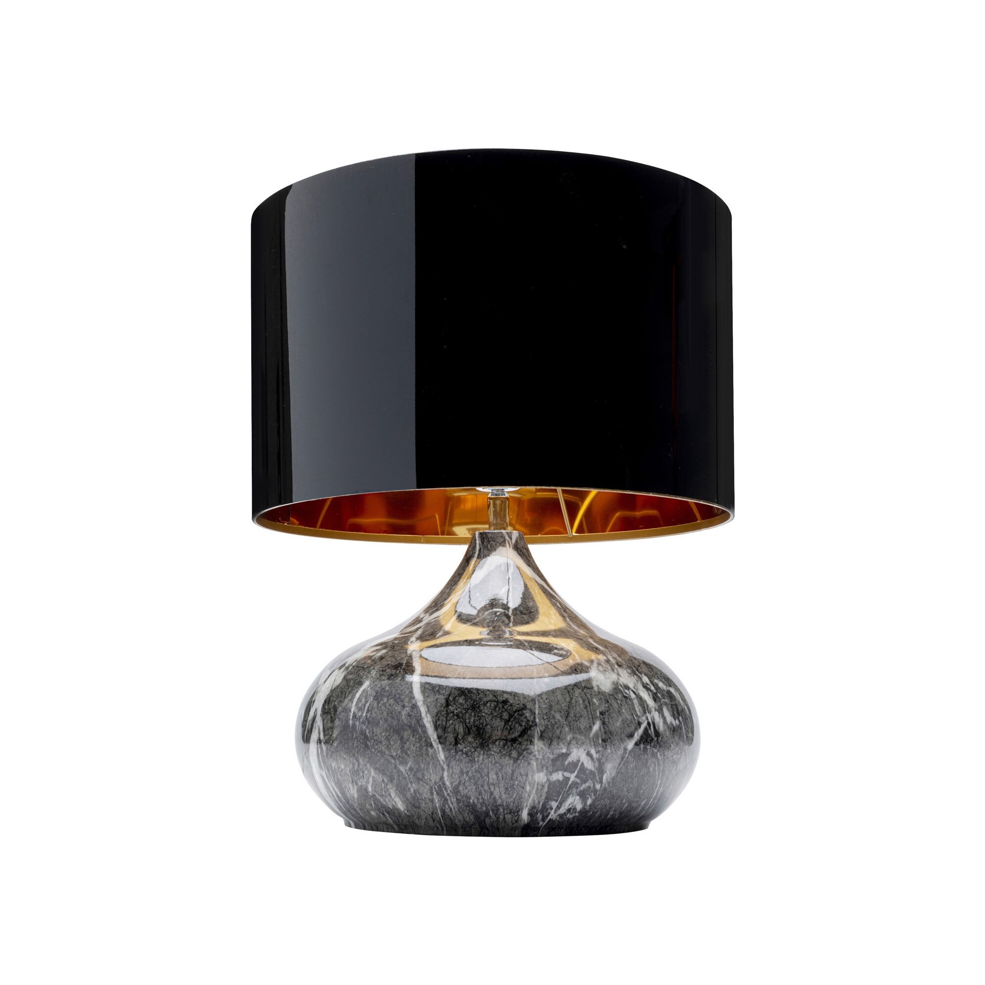 Lampe Mamo Deluxe grise et noire Kare Design