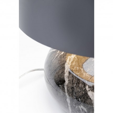 Lampe Mamo Deluxe grise et noire Kare Design