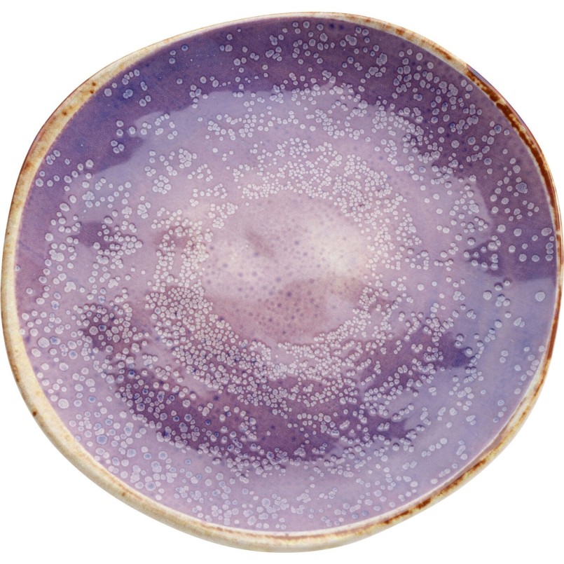 Assiettes Shirley violettes 20cm set de 4 Kare Design