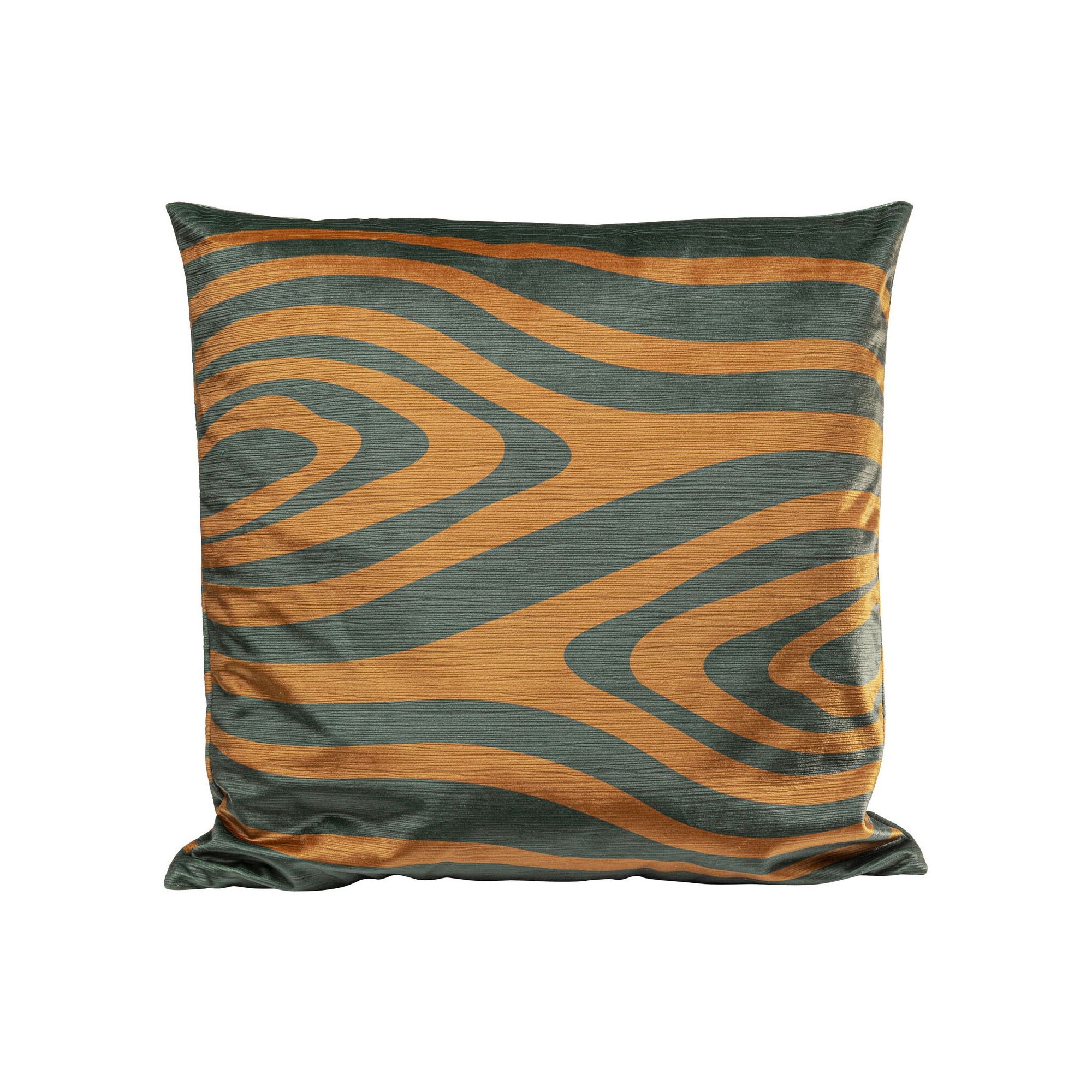 Coussin zèbre marron et gris Kare Design