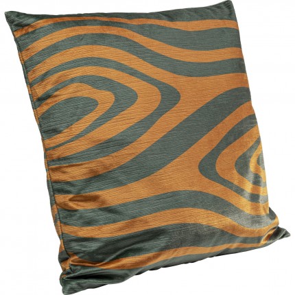 Coussin zèbre marron et gris Kare Design