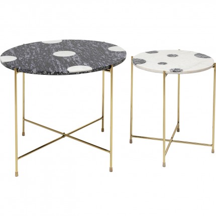 Tables d'appoint Amba set de 2 Kare Design