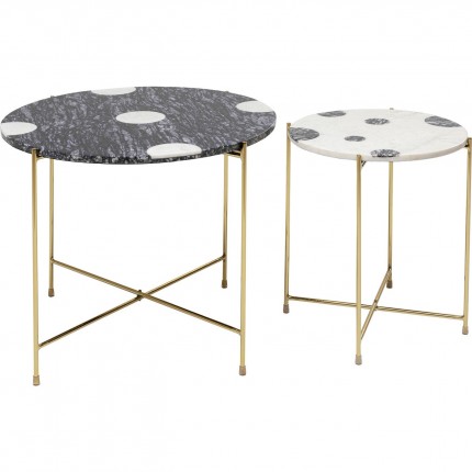 Tables d'appoint Amba set de 2 Kare Design