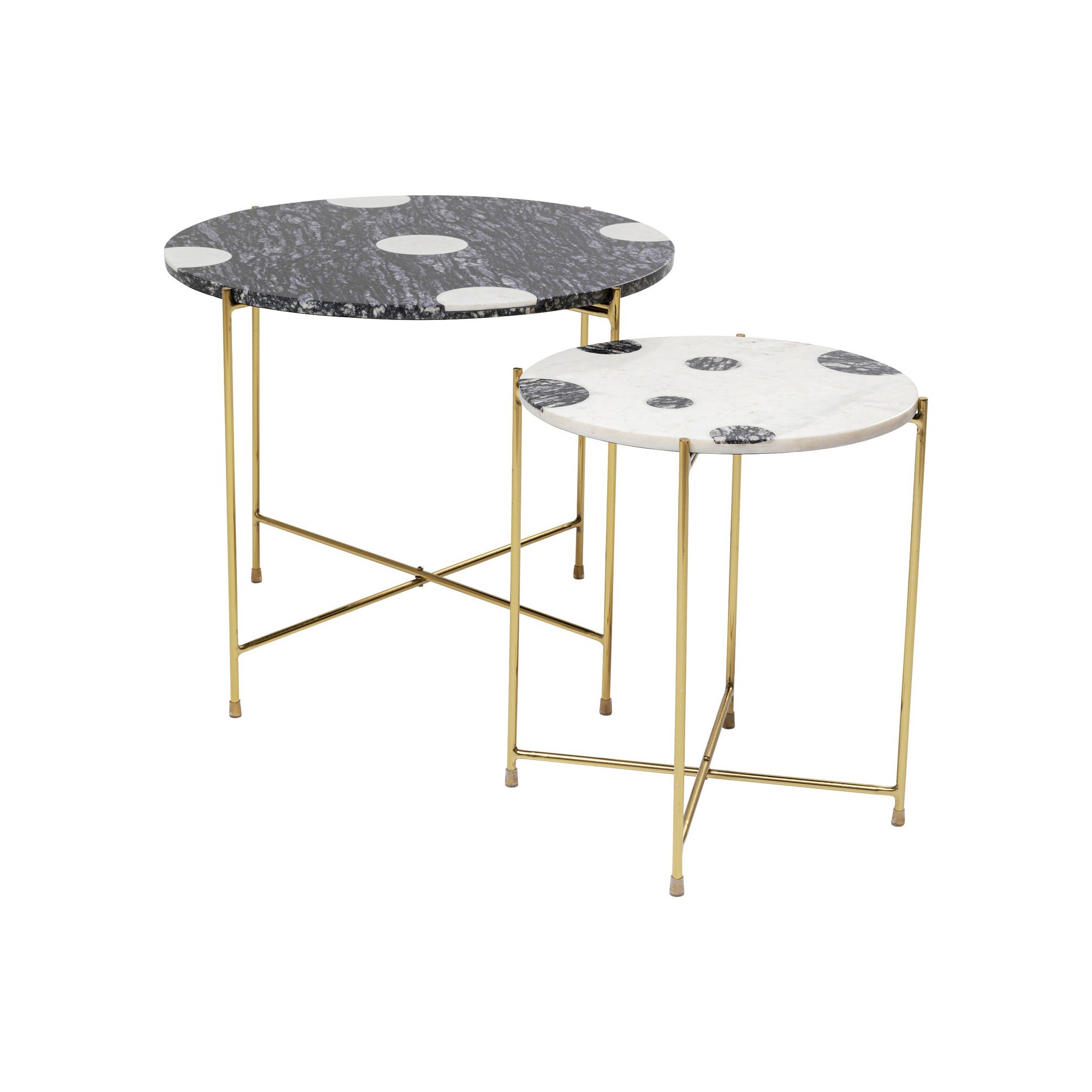 Tables d'appoint Amba set de 2 Kare Design