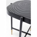 Table d'appoint Antika noire Kare Design