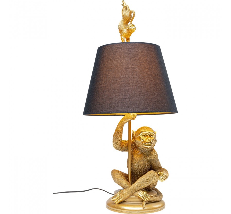 Lampe singes dorés duo Kare Design