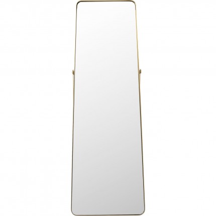 Miroir sur pied Curve 160x55cm laiton Kare Design