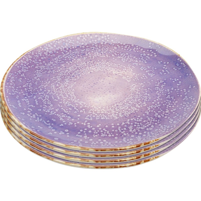 Assiette Shirley violet Ø21cm