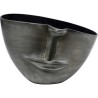 Vase Half Face anthracite 31cm