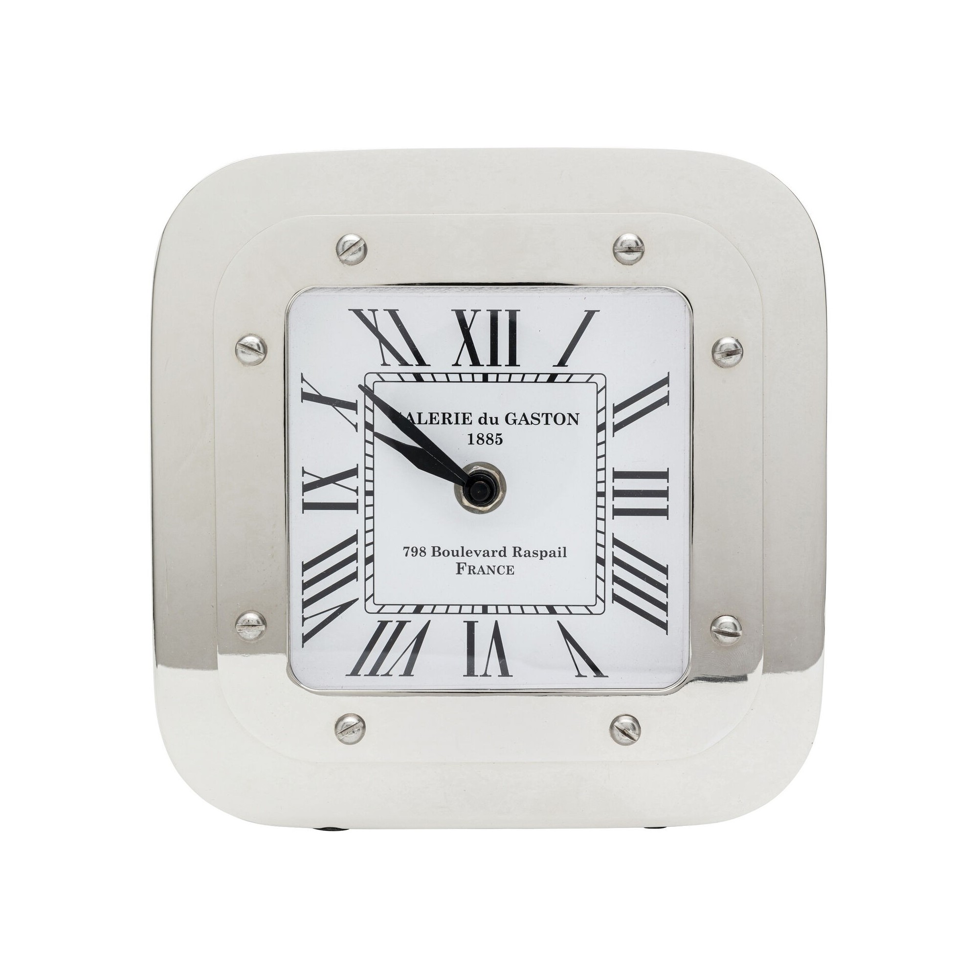 Horloge de table Deluxe 17x17cm Kare Design
