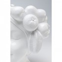 Vase femme fruits blanc 29cm Kare Design