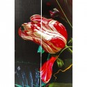 Paravent fleurs et feuilles Kare Design