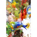 Paravent fleurs et feuilles Kare Design
