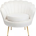 Fauteuil Water Lily beige Kare Design