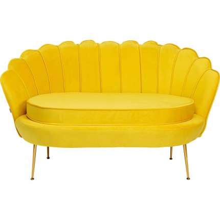 Canapé Water Lily 2 places jaune Kare Design
