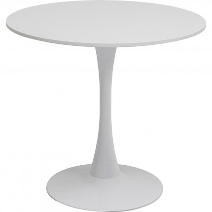 Table Schickeria 80cm blanche Kare Design