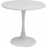 Table Schickeria 80cm blanche Kare Design