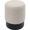 Tabouret Cherry crème-noir Ø36cm