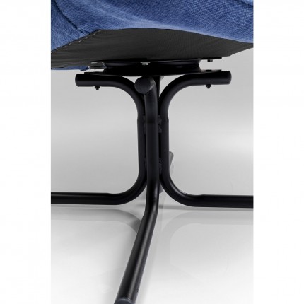 Fauteuil pivotant Oscar bleu Kare Design