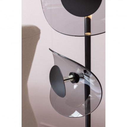 Lampadaire Mariposa 160cm noir Kare Design
