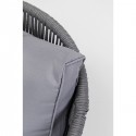 Salon de jardin Elba gris anthracite Kare Design