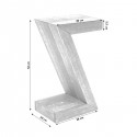 Table d'appoint Authentico Z Kare  Design