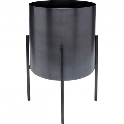 Cache-pot Mynah noir 50cm Kare Design