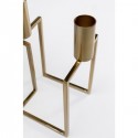 Bougeoir Hot Wire doré Kare Design