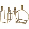 Bougeoir Hot Wire doré Kare Design