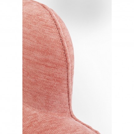 Fauteuil pivotant Oscar rose Kare Design