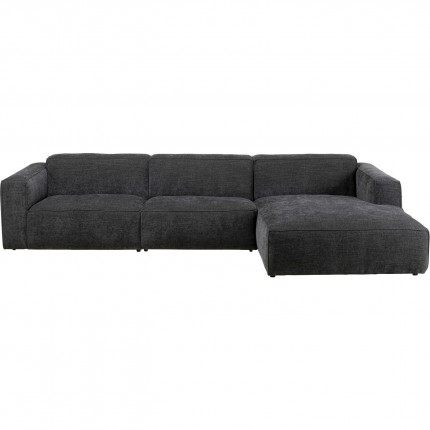 Canapé d'angle Henry 335cm gris droite Kare Design Canapé d'angle Henry 335cm gris droite Kare Design
