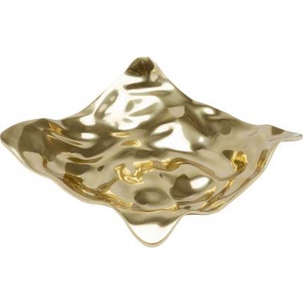 Coupe Jade dorée 31x29cm Kare Design