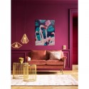 Tableau flamants roses jungle 92x122cm Kare Design