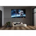 Tableau en verre Triptychon astronaute espace 240x160cm Kare Design