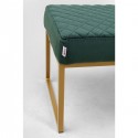 Banc Smart laiton et vert 90x40cm Kare Design