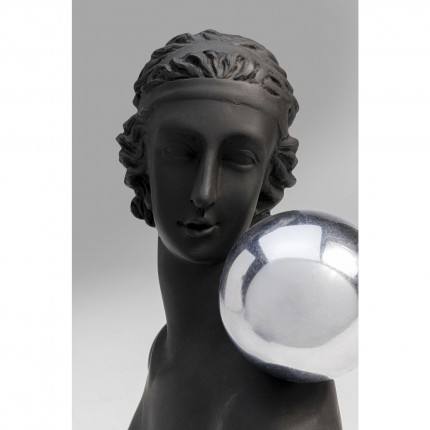 Déco buste femme profil noir et blanc Kare Design