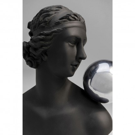 Déco buste femme profil noir et blanc Kare Design