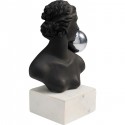 Déco buste femme profil noir et blanc Kare Design