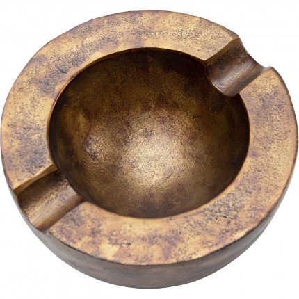 Cendrier Amporo bronze 13cm Kare Design