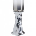 Bougeoir Jade argenté 38cm Kare Design