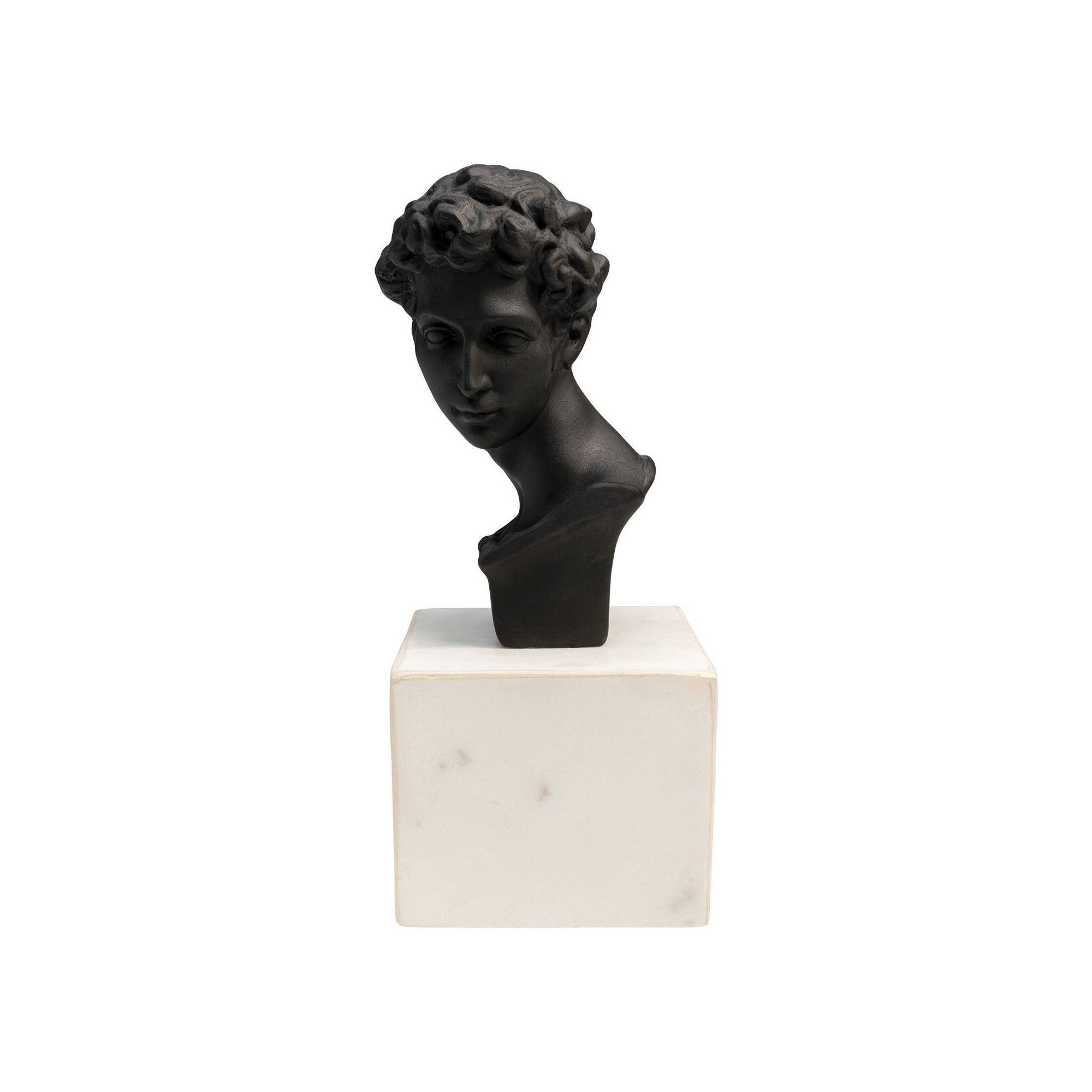 Déco buste homme noir et blanc Kare Design
