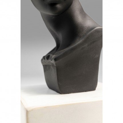 Déco buste homme noir et blanc Kare Design