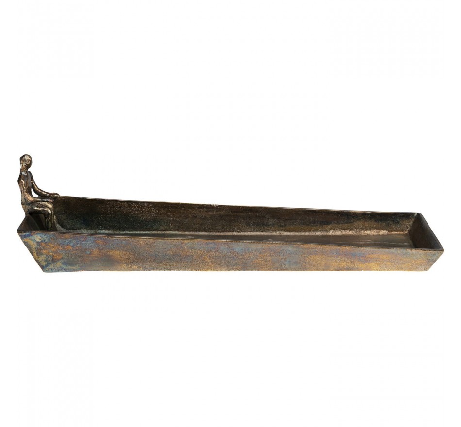Coupe homme assis bronze Kare Design