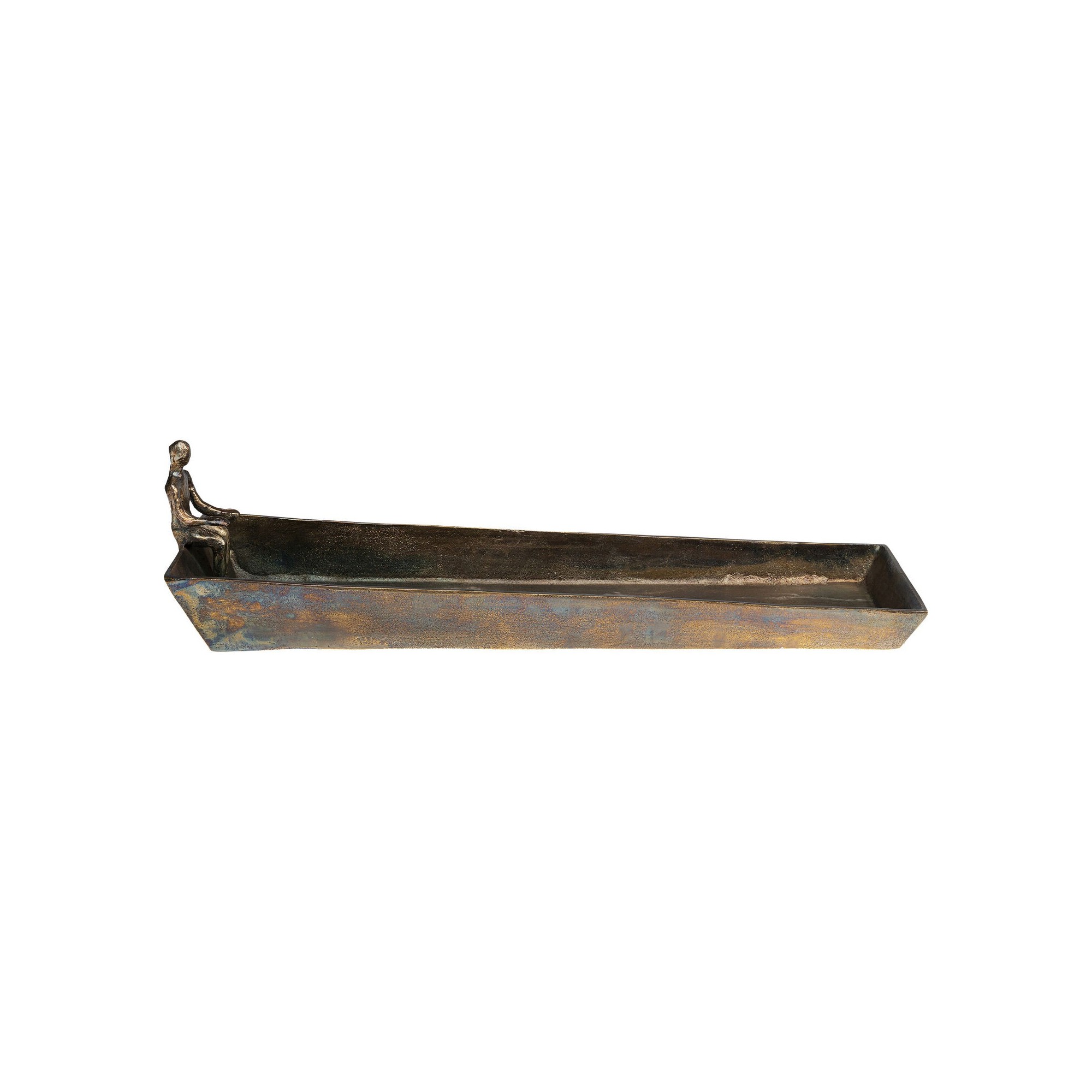 Coupe homme assis bronze Kare Design