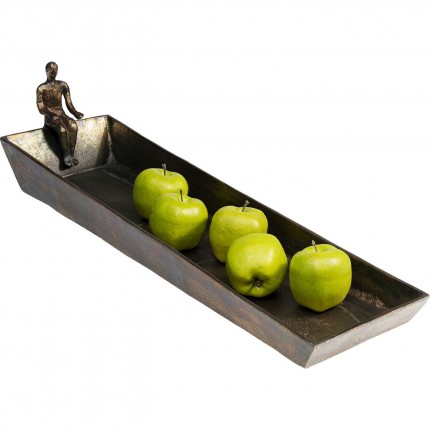 Coupe homme assis bronze Kare Design