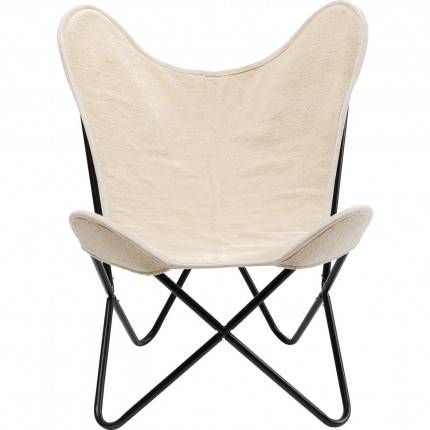 Fauteuil California crème Kare Design Fauteuil California crème Kare Design