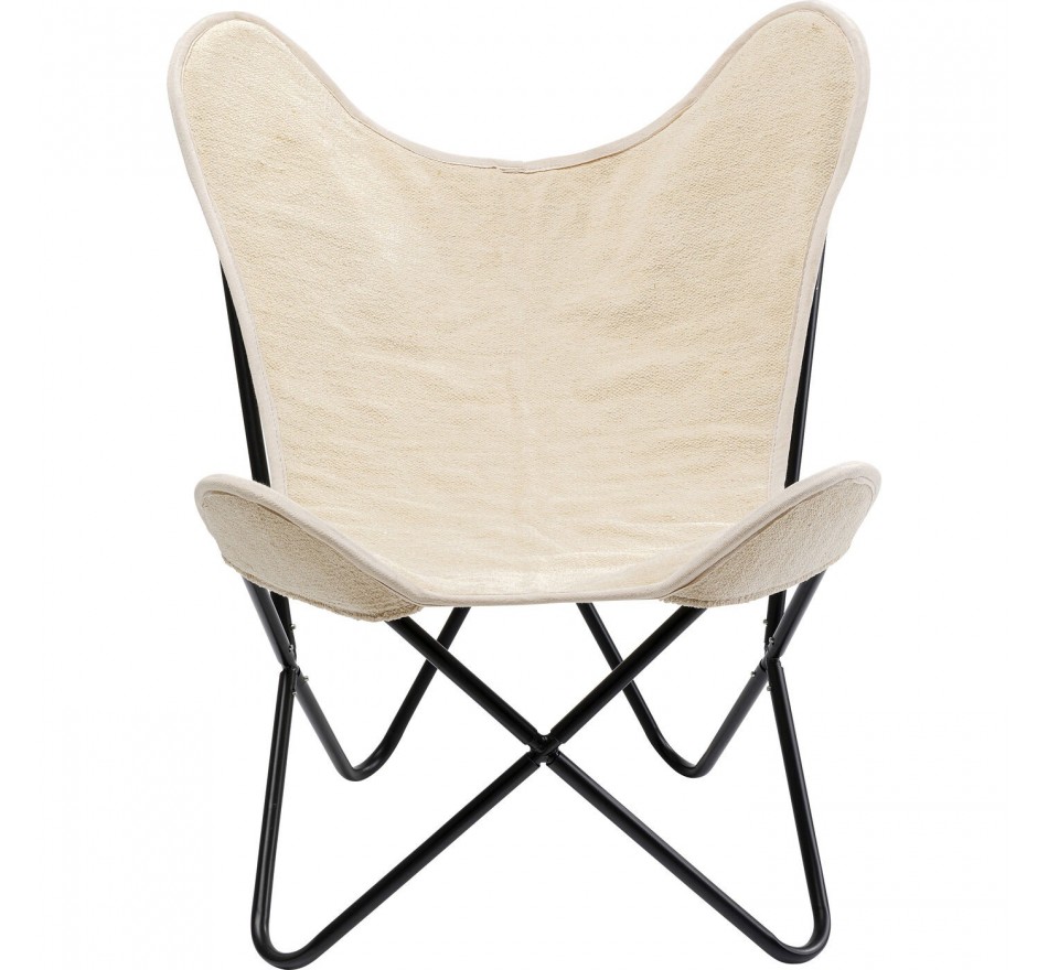 Fauteuil California crème Kare Design