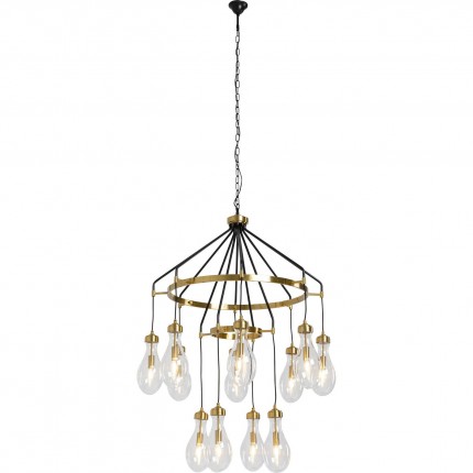 Suspension Bell Highlight dorée Kare Design