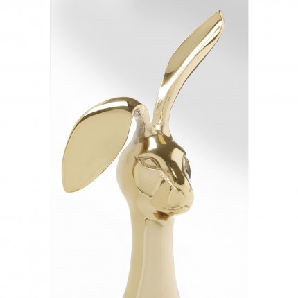 Déco lapin doré 37cm Kare Design